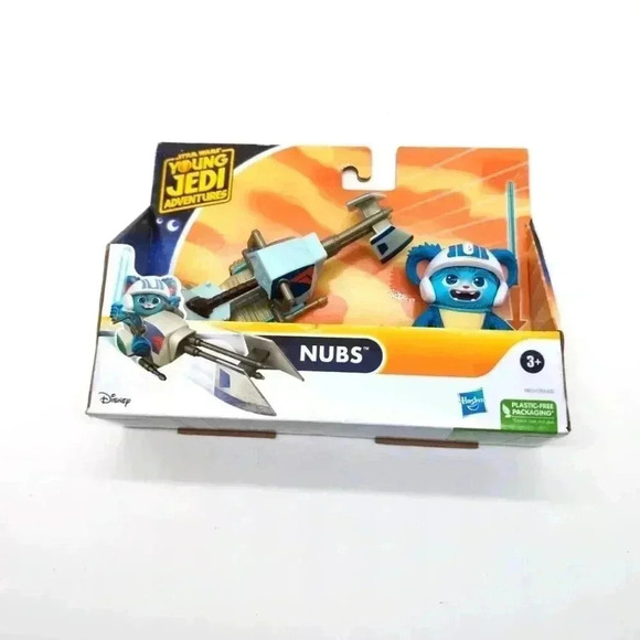 Star Wars Young Jedi Knights Nubs and Speeder Bike Vehicle action figure - Picture 1 of 4